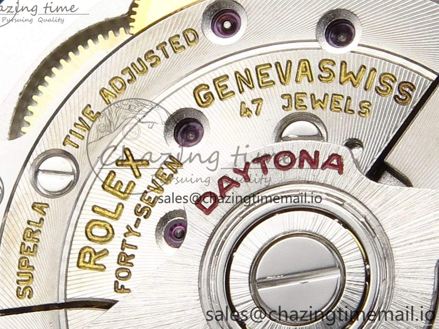 SH4131 QF on Black Edition Strap 126500 SS Daytona Bracelet 1:1 Best V5 Dial 0302